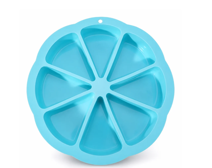 🔥8 Cavity Triangle Silicone Cake Mold⏳
