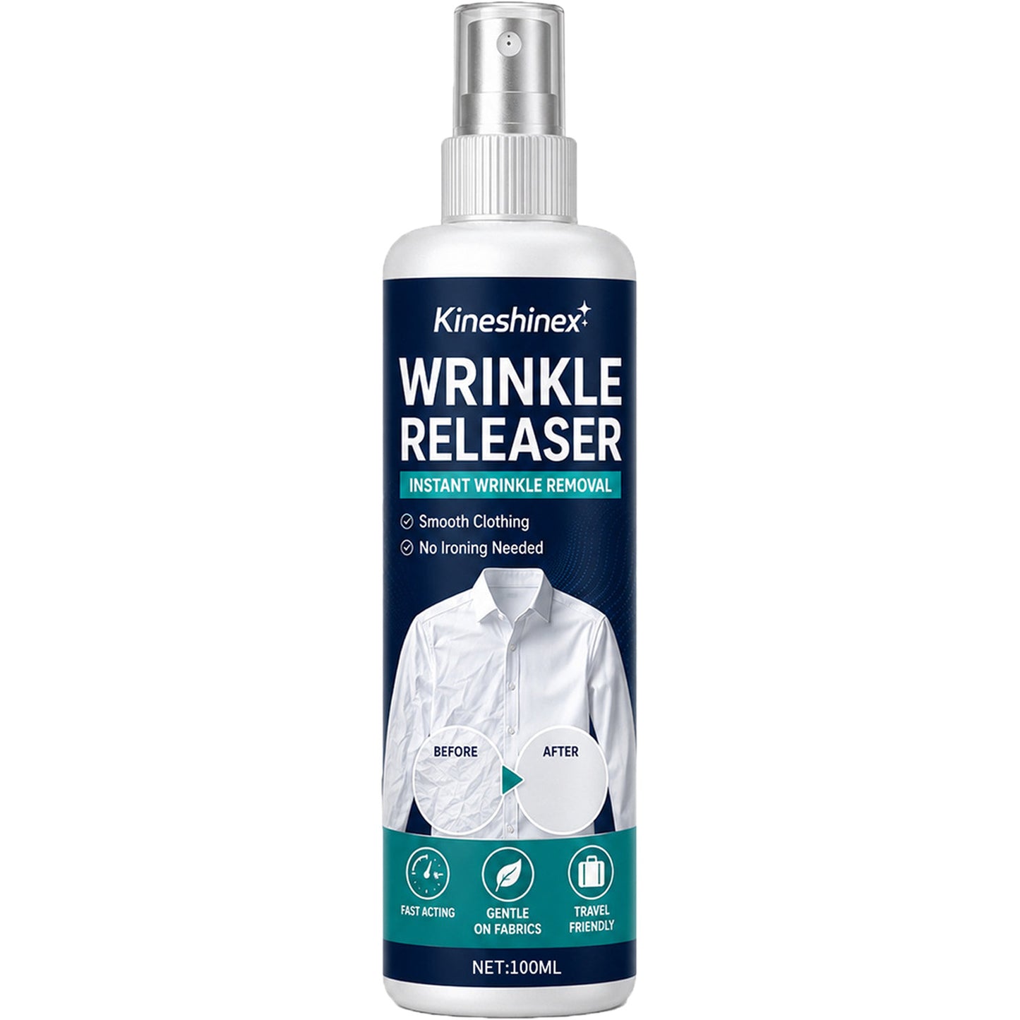 👔✨ Instant wrinkle release – no iron, travel-ready, static-free & fresh.