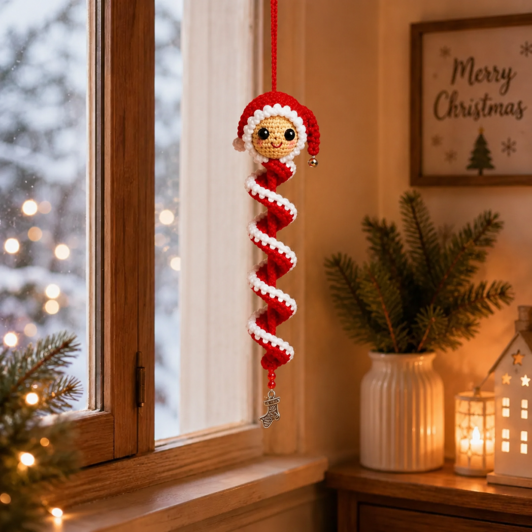 🔥Last Day 49% OFF ✨Crochet Snowman Spiral Oranment DIY Kit