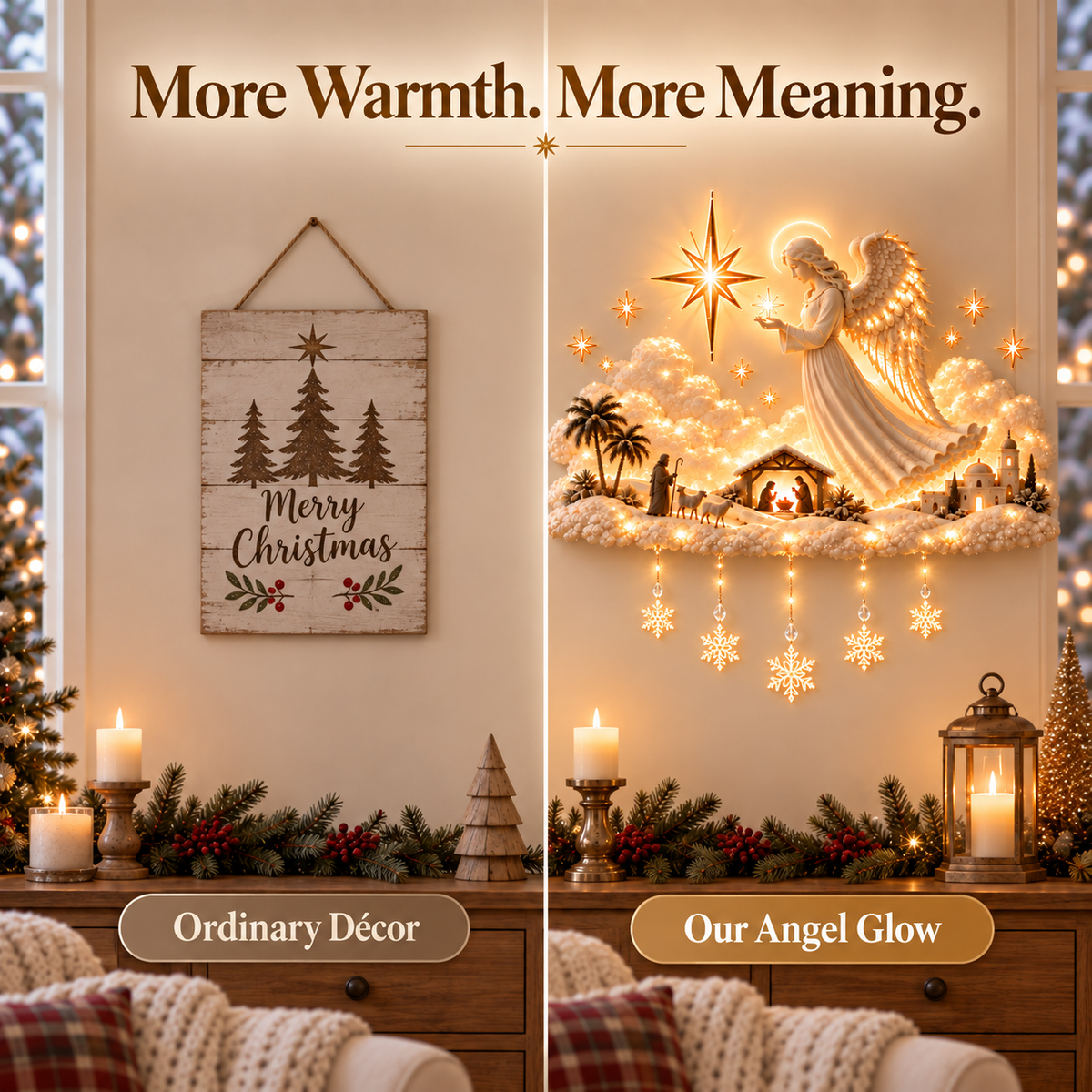 ✨ SAVE 56% - Christmas Blessing Angel Glow