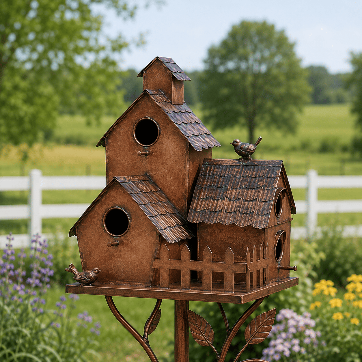 Iron Birdhouse❤🐎 (Handmade by Jordan Maynard®)