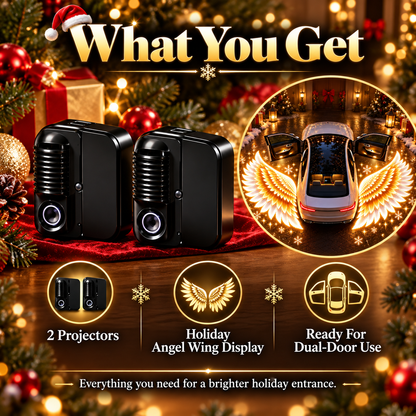 👼 Angel Wing Car Door Projector Lights | 2-Light Left & Right Set