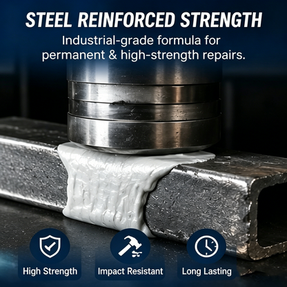 🎉Steel Reinforced Epoxy Repair Putty for Metal Wood Concrete and PVC🛒