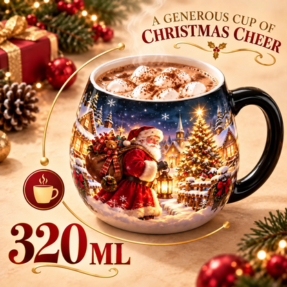 🔥Last Day 49% OFF-🎄Christmas Magic Color-Changing Mug – Heat Reveal Holiday Gift