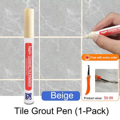 🔥Day Sale 49% OFF🎉Anti-Mould & Waterproof Joint Pen for Ceramic Tiles