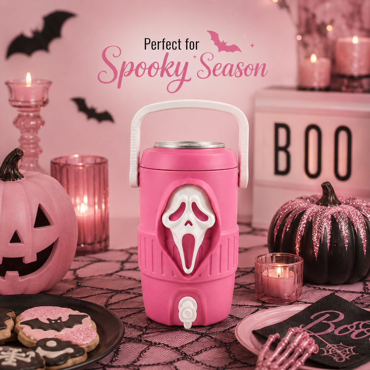 Care guide for reusable ghost can cooler