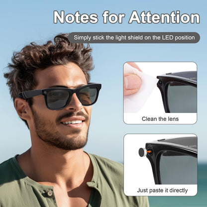 🔥LAST DAY 50% OFF-Smart Glasses LED Light Blocking Stickers