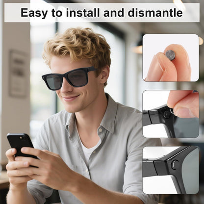 🔥LAST DAY 50% OFF-Smart Glasses LED Light Blocking Stickers