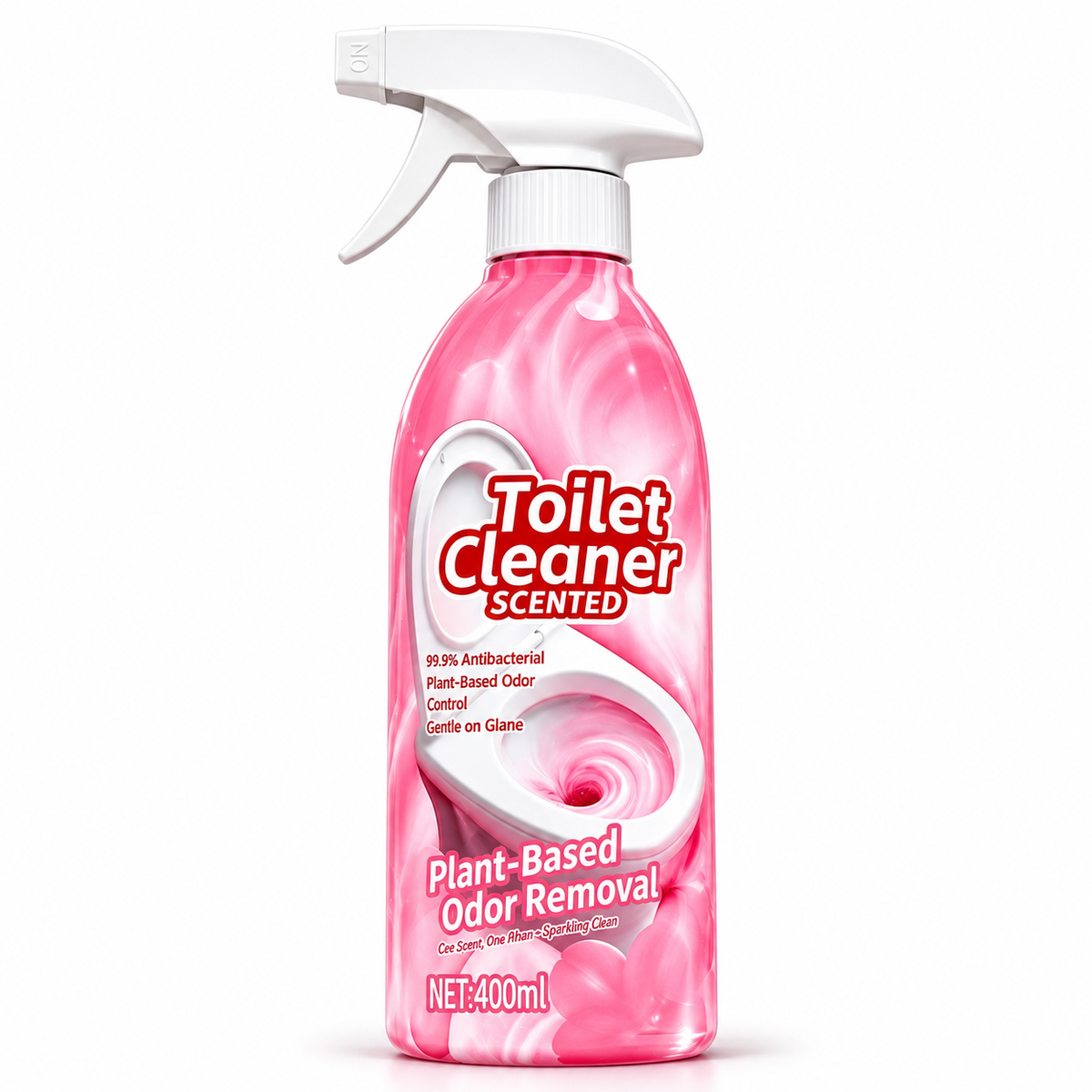 🫧 400mL Toilet & Bathroom Cleaning Spray — Tackle Everyday Grime ✨⏳