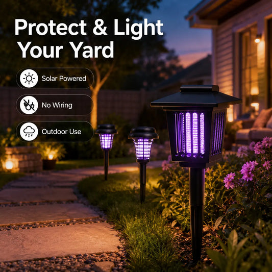 🎉 250th Anniversary – 70% OFF🌟 Solar Mosquito & Pathway Light