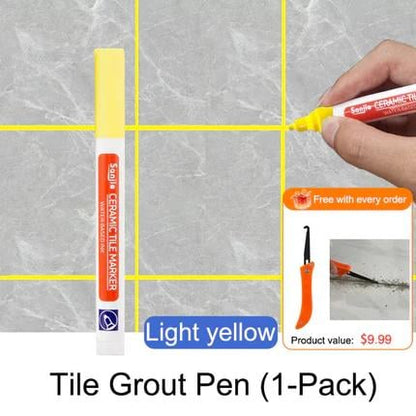 🔥Day Sale 49% OFF🎉Anti-Mould & Waterproof Joint Pen for Ceramic Tiles