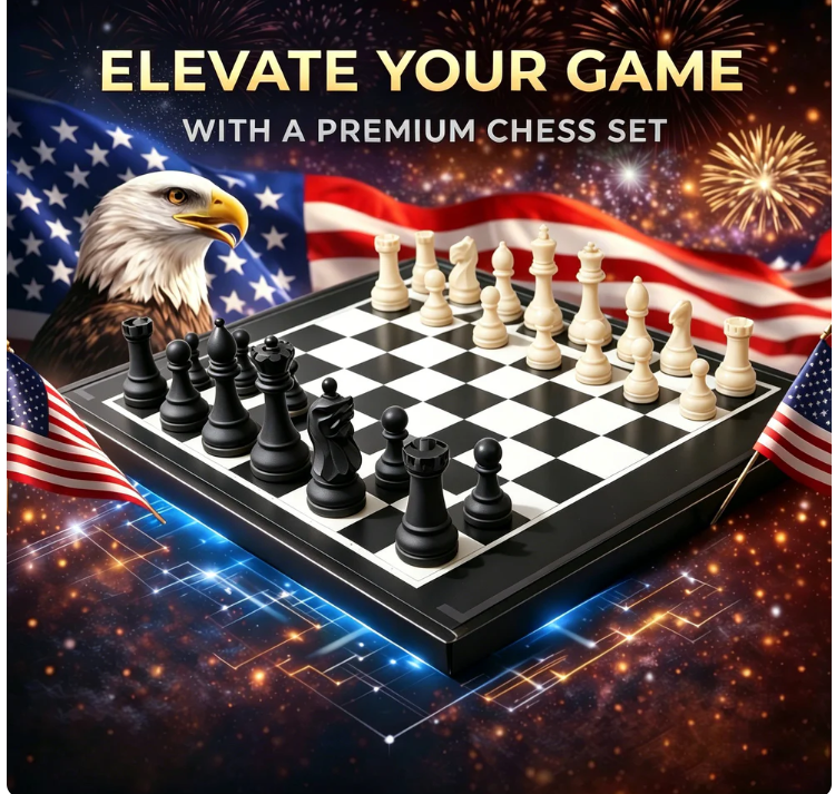 ♟️ Limited-Time Deal — Chessboard & Pieces Set