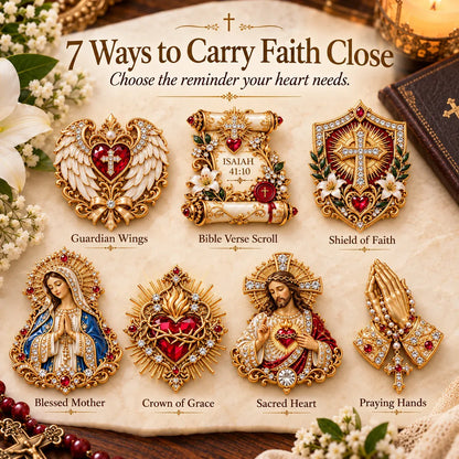 ✝️ Carry the Faith™ 3D Pocket Hug – A Little Reminder of Love (7 Designs)