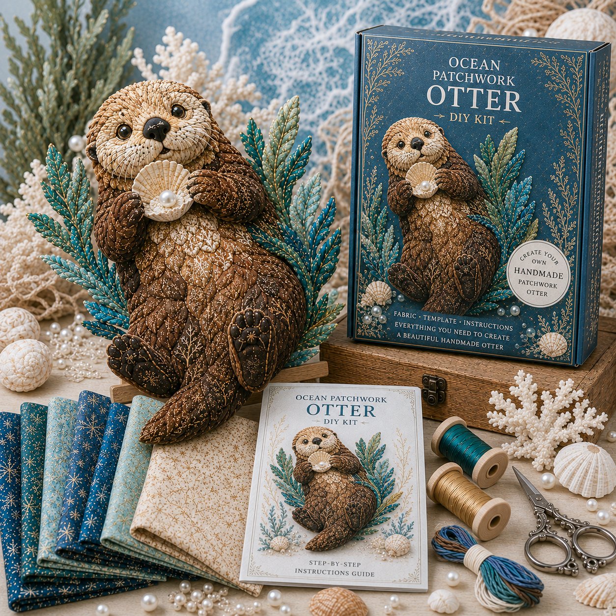 🌊Ocean Patchwork DIY Kit