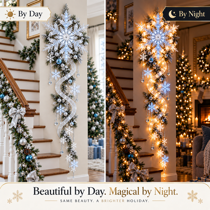 ❄️ 49% OFF | Giant Snowflake Blizzard Trail™ – Turn Your Home Into a Winter Wonderland