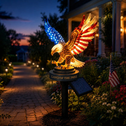 ⏰Flash Sale - 49% OFF Solar Eagle Garden Stake with LED Light