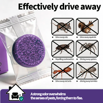 12-Pack Rodent Repellent Balls, Natural Pest Control🐭