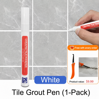 🔥Day Sale 49% OFF🎉Anti-Mould & Waterproof Joint Pen for Ceramic Tiles