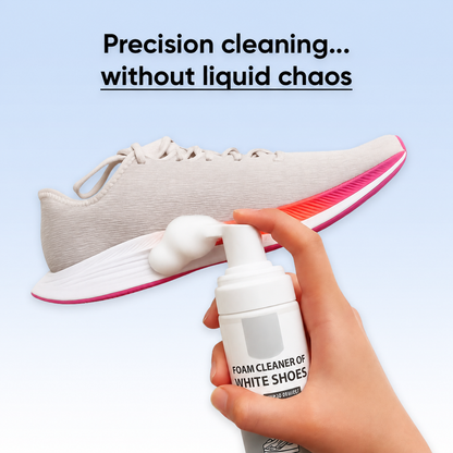 🫧uncloud - water-free foam shoe cleaner👟✨⏳