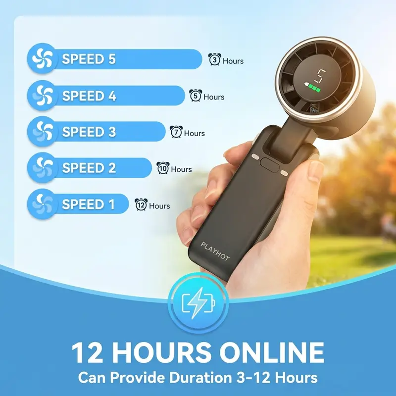 ❄️Last Day 70% OFF🔋Rechargeable Mini Turbine Fan