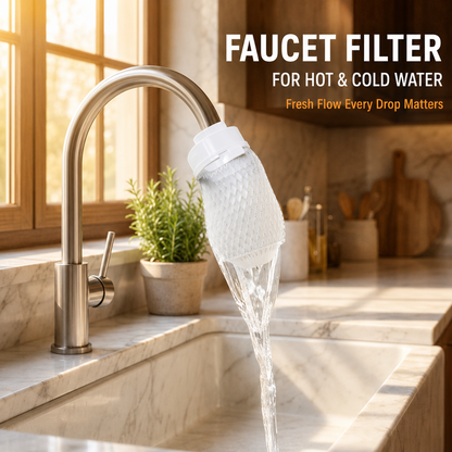 🔥Day Sale 50% OFF✨Anti-Splash Kitchen Faucet Filter for Sediment & Rust Removal