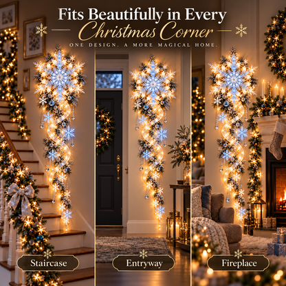 ❄️ 49% OFF | Giant Snowflake Blizzard Trail™ – Turn Your Home Into a Winter Wonderland