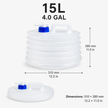 ☀️ Summer Limited-Time 50% OFF💧 – Collapsible Water Container with Spigot🛒