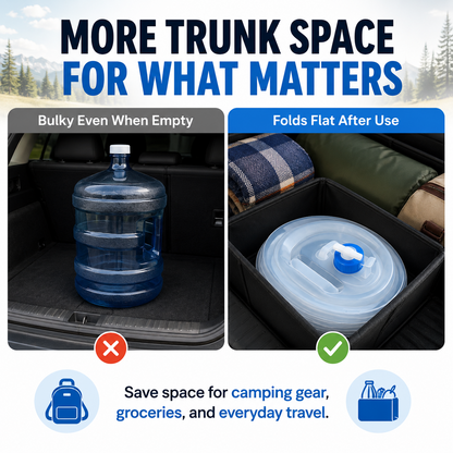 ☀️ Summer Limited-Time 50% OFF💧 – Collapsible Water Container with Spigot🛒