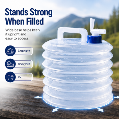 ☀️ Summer Limited-Time 50% OFF💧 – Collapsible Water Container with Spigot🛒