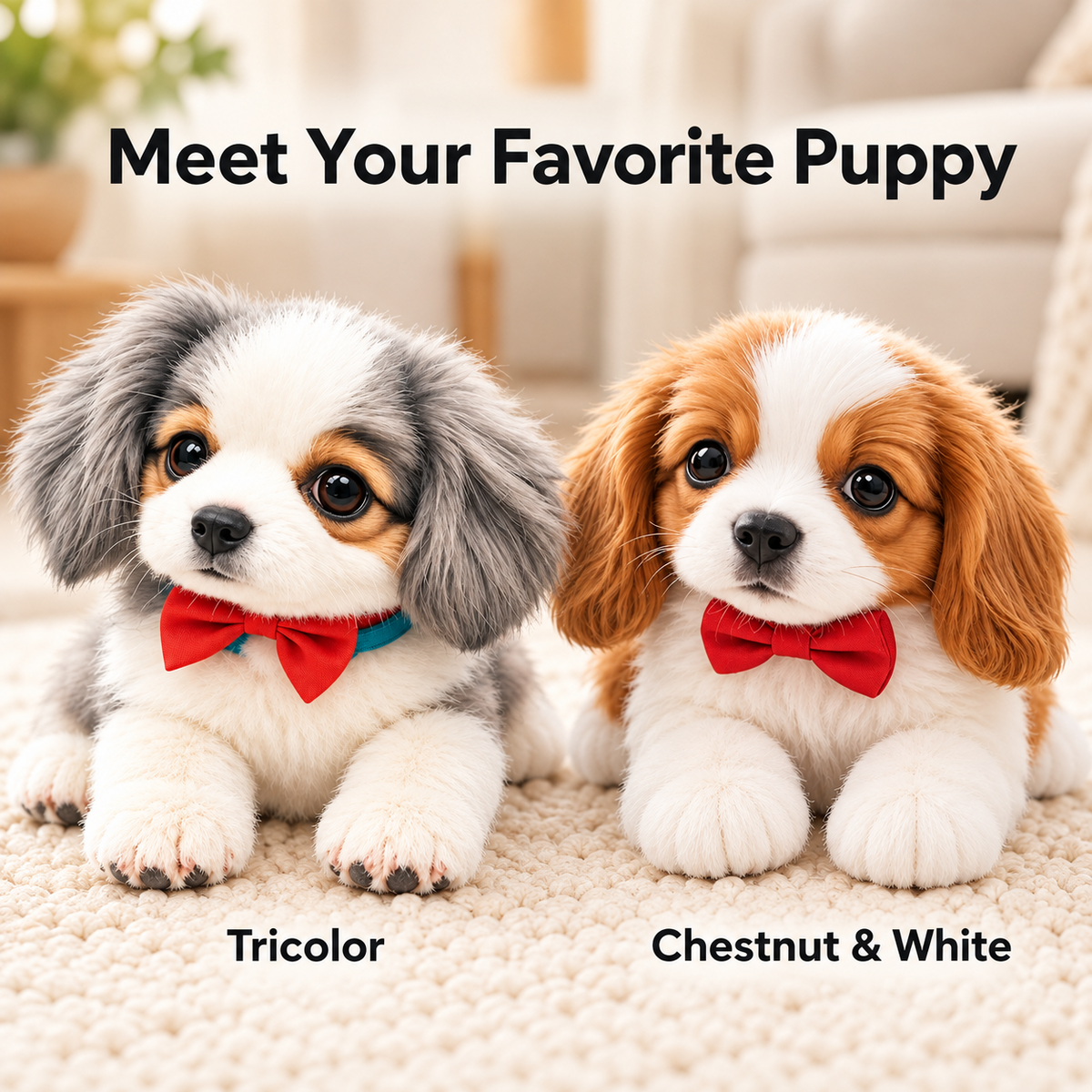 🎄 50% OFF🐶 My Realistic Robot Puppy – Saint Bernard-Inspired Plush Companion