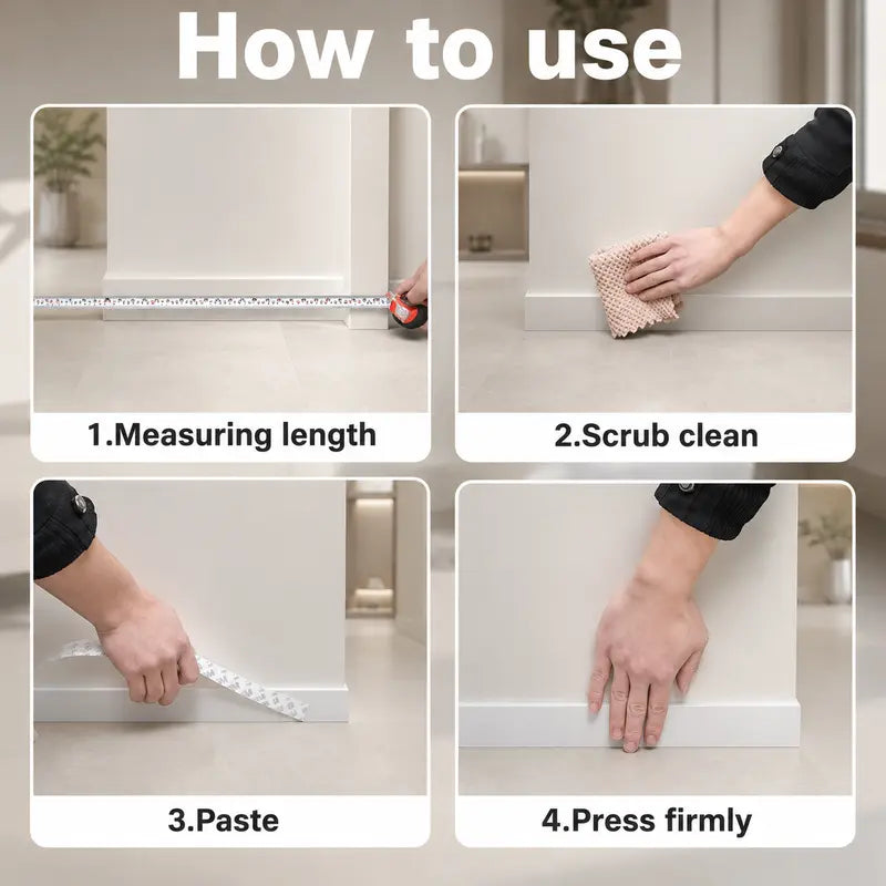 🌸Door Weather Stripping, Self-Adhesive Draft Stopper Seal for Doors & Windows🍀