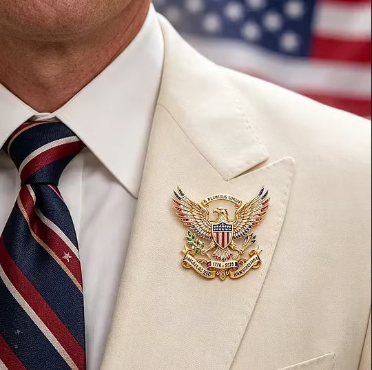 🎁Last Day 60% OFF🔥US 250th Anniversary Brooch Pin