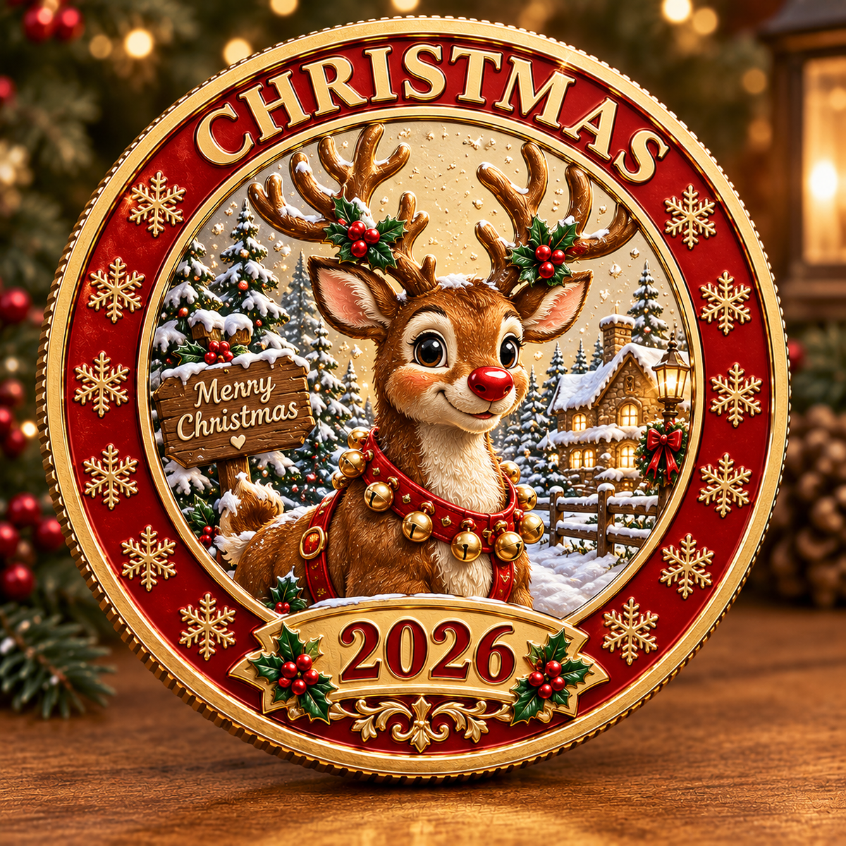 2026 Christmas Commemorative Coin
