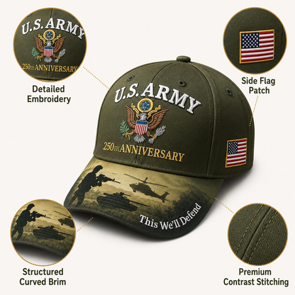 Last Day 49% OFF🔥 - ❤️ Commemorative Embroidered Cap