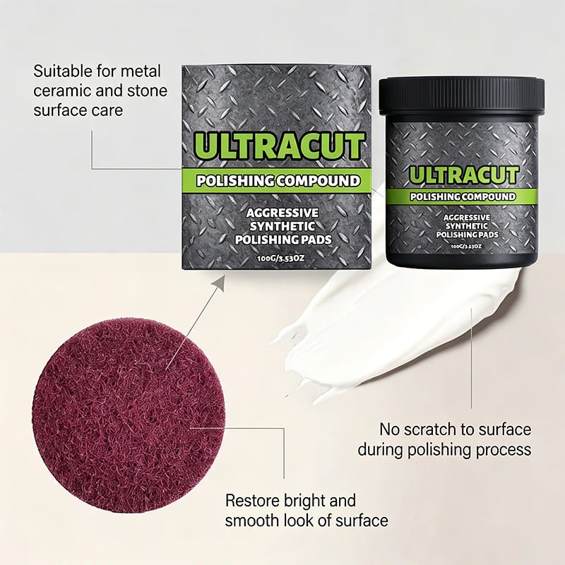 🏆Hot Sale⚡All-in-One Surface Restoration Polish with Pad