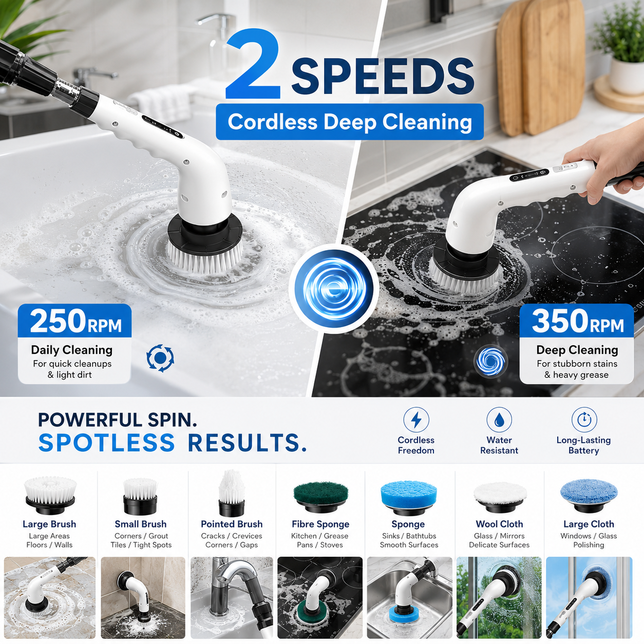 🔥 Electric Spin Scrubber Free shipping items