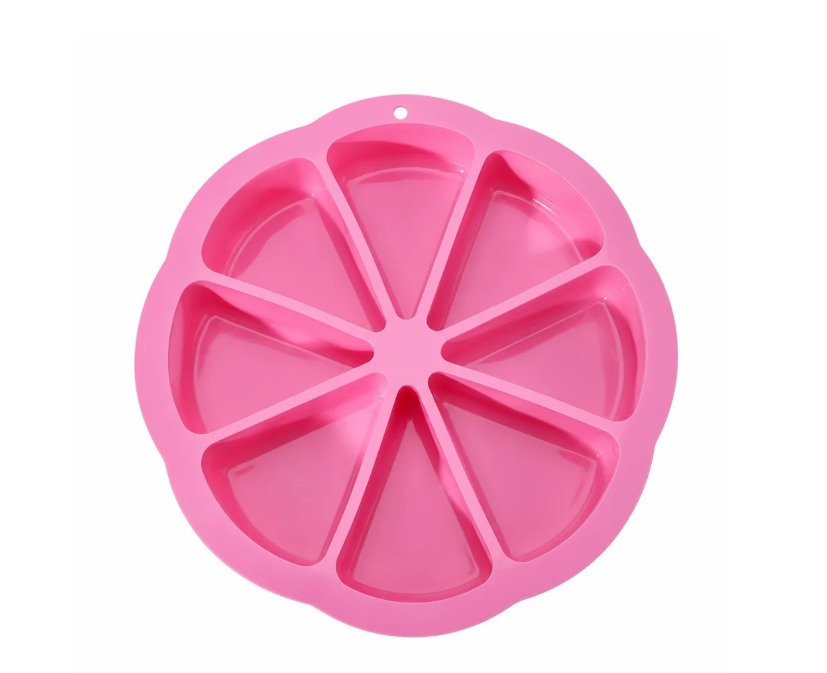 🔥8 Cavity Triangle Silicone Cake Mold⏳