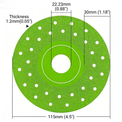 🏆Hot Sale⚡Professional 4.5" Ultra-Thin Diamond Precision Grinding Discs