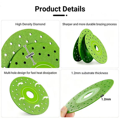 🏆Hot Sale⚡Professional 4.5" Ultra-Thin Diamond Precision Grinding Discs