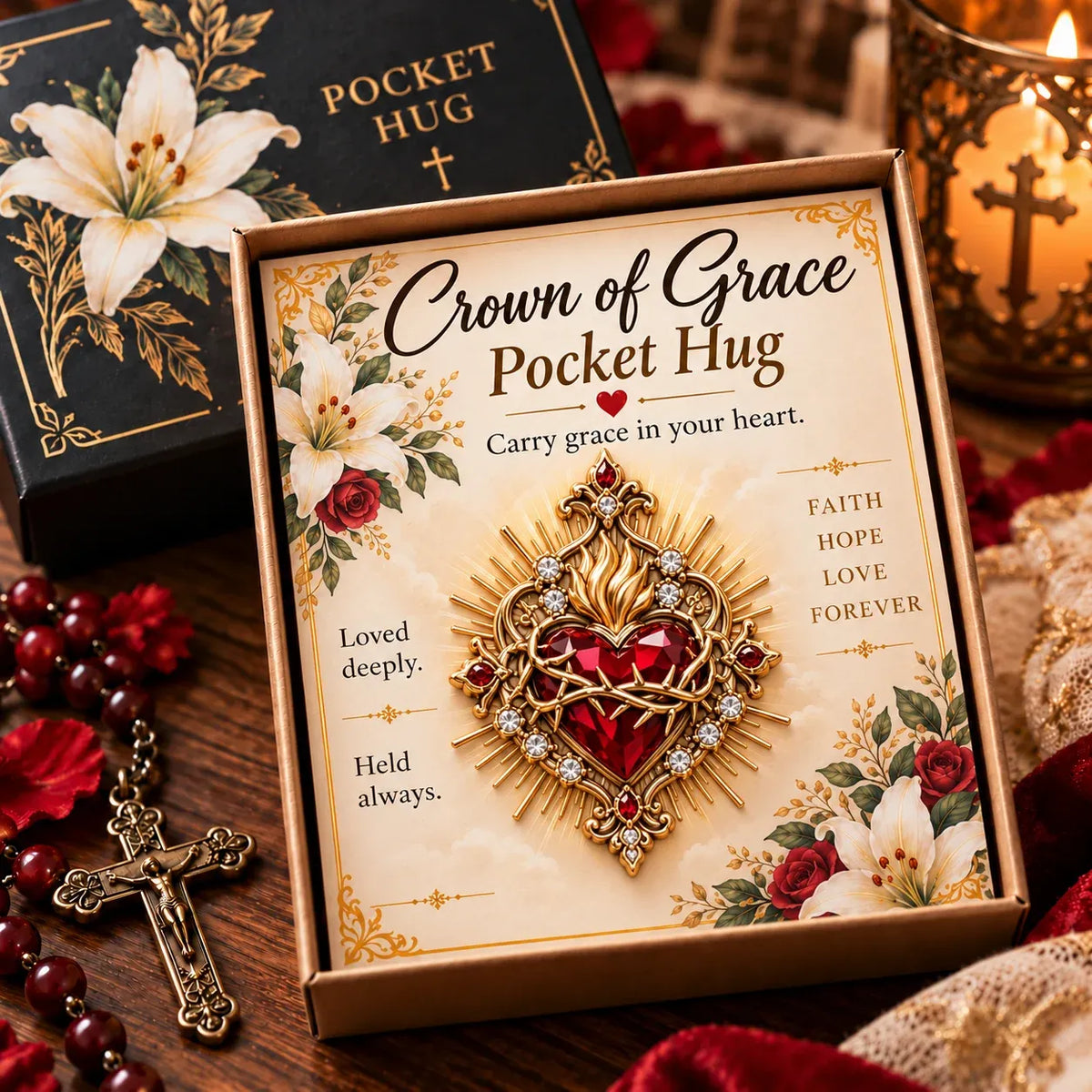 ✝️ Carry the Faith™ 3D Pocket Hug – A Little Reminder of Love (7 Designs)