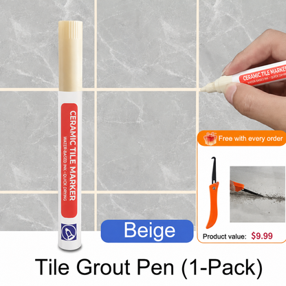 🔥Day Sale 49% OFF🎉Anti-Mould & Waterproof Joint Pen for Ceramic Tiles