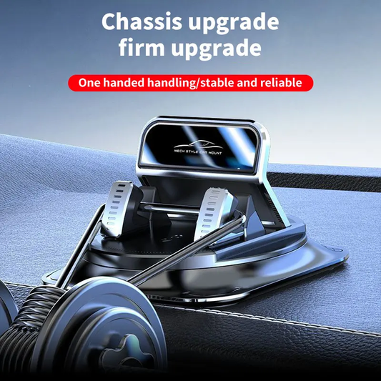 360° Rotating Car Phone Holder – Secure Dashboard Mount for Easy Navigation