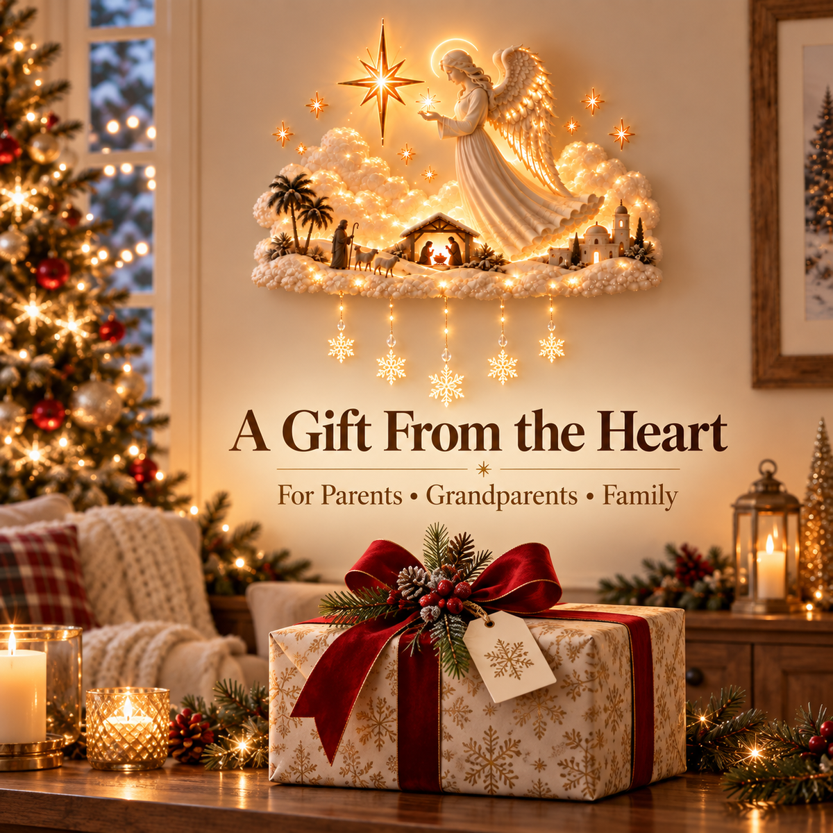 ✨ SAVE 56% - Christmas Blessing Angel Glow