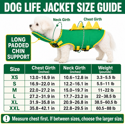 Premium Dog Life Vest for Swimming & Boating🛒