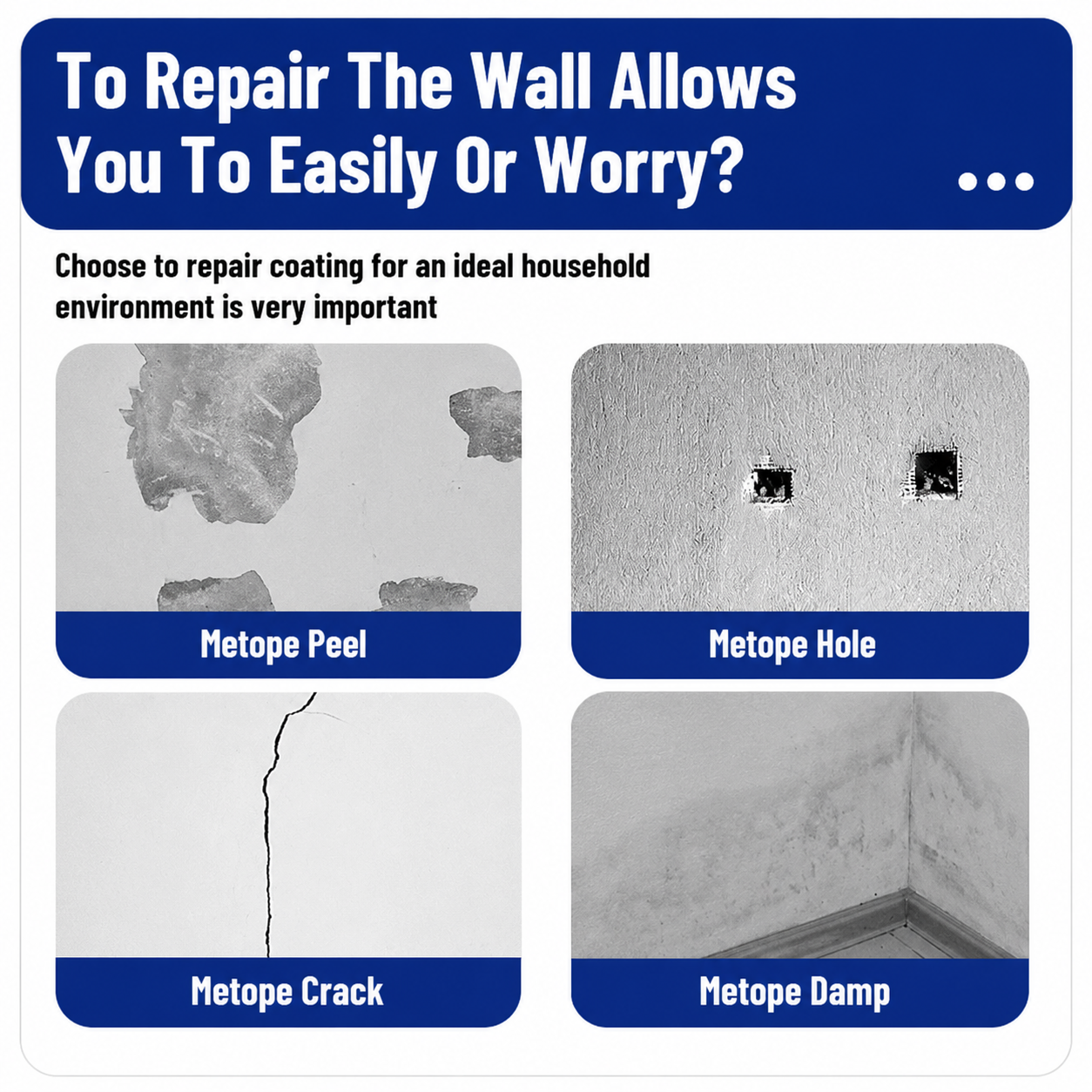 🔥 Today Only 50% OFF – Multi-Purpose Wall Repair Paste
