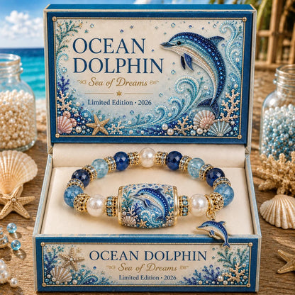 💥 Last Day 49% OFF – 🌊 Ocean Guardian Bracelet Collection | 7 Marine Creature Designs, Gemstone-Style Beads & Matching Sea Charms 🐚✨