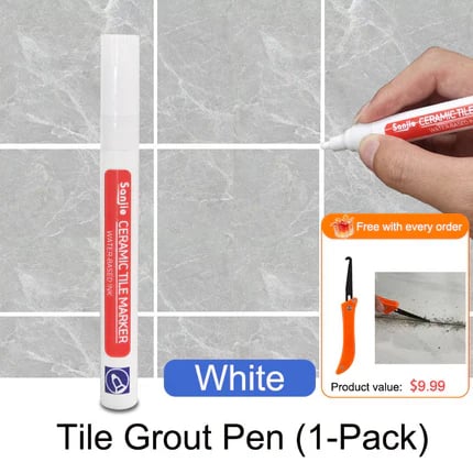 🔥Day Sale 49% OFF🎉Anti-Mould & Waterproof Joint Pen for Ceramic Tiles