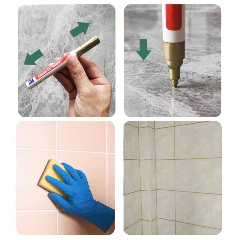 🔥Day Sale 49% OFF🎉Anti-Mould & Waterproof Joint Pen for Ceramic Tiles
