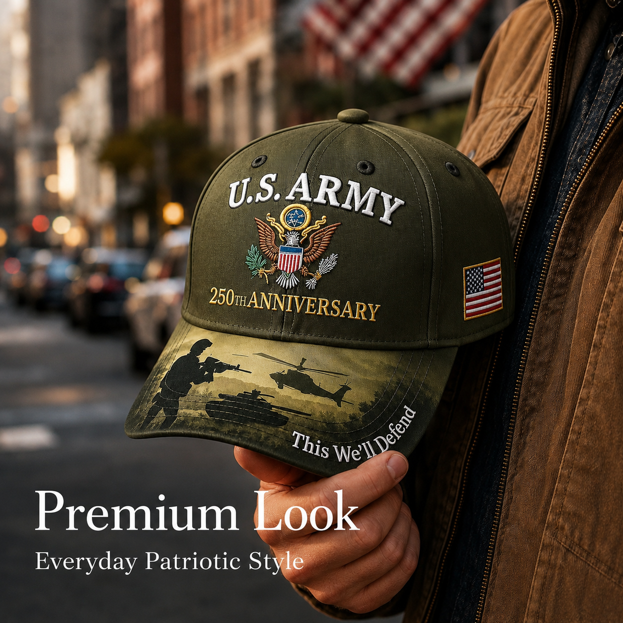 Last Day 49% OFF🔥 - ❤️ Commemorative Embroidered Cap