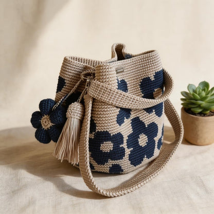 🌼Handmade Crochet Flower Tote 🌼✨